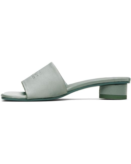 MM6 by Maison Margiela Black Anatomic Numeric Heeled Sandals