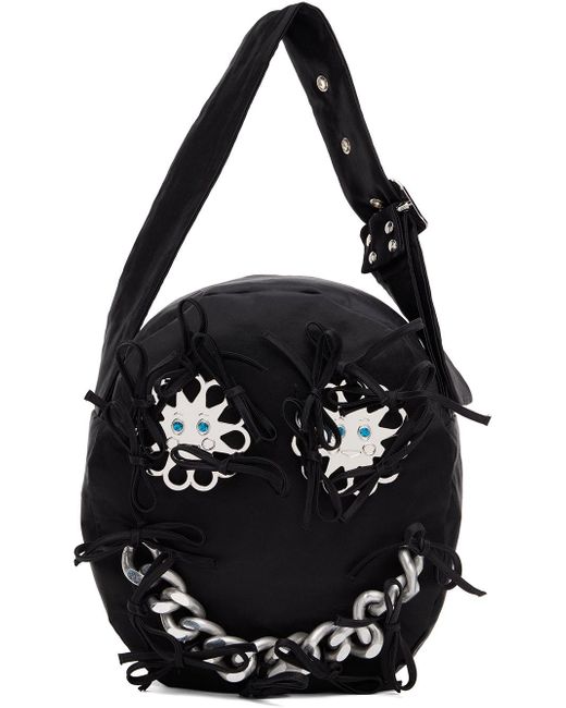 Chopova Lowena Smile Guy Bag in Black | Lyst