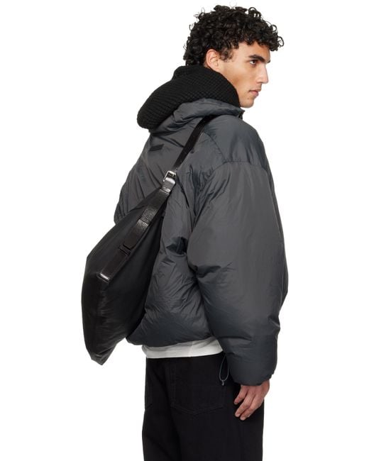 Fear Of God Black Holiday Ripstop Nylon Puffer Down Jacket for men