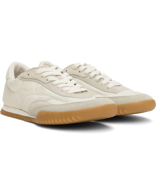 Baskets Basses Blanc Et Taupe À Garnitures En Suède Boss pour homme en coloris Black