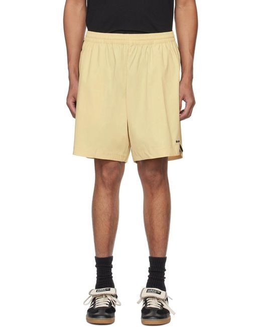 Wales Bonner Yellow Adidas Originals Edition Statement Football Shorts for men
