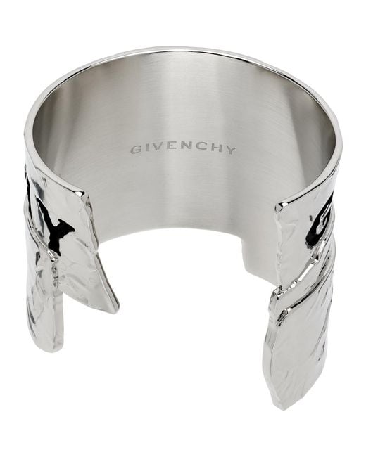 Givenchy Metallic Tape' Cuff Bracelet