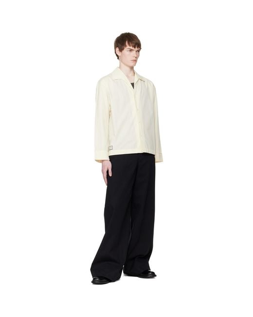 Entire studios White Off- Ls Pajama Shirt for men