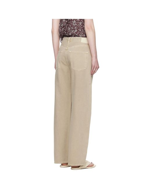 Citizens of Humanity Natural Brynn Drawstring Jeans