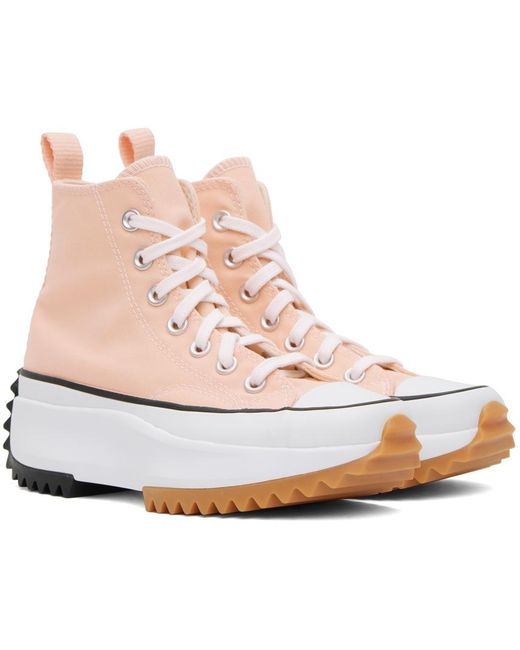 Baskets run star hike roses Converse en coloris Black