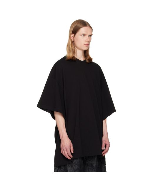 Julius Black Super Big T-Shirt for men