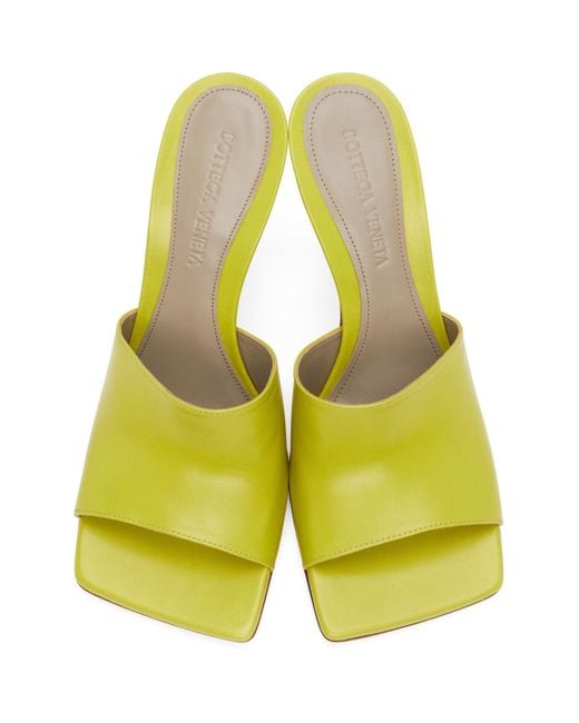 Bottega Veneta Black Stretch Heeled Sandals
