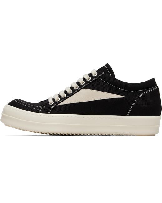 Rick Owens Black Tower Vintage Sneaks Sneakers