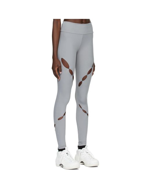 Rui Black Ssense Exclusive Cut-Out Sport Leggings