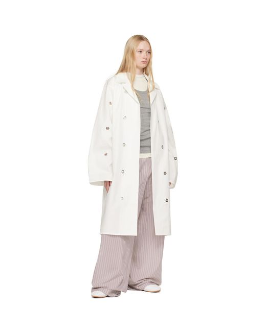Sofie D'Hoore Natural Off- Chesterfield Coat