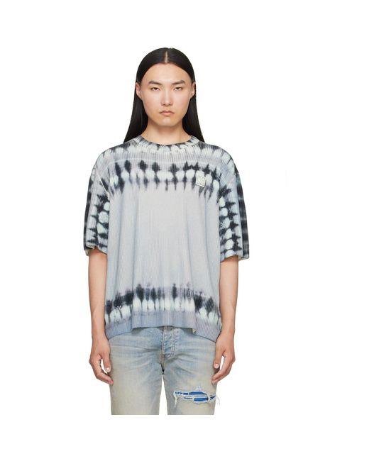 Amiri Blue Ma Tie Dye T-Shirt for men