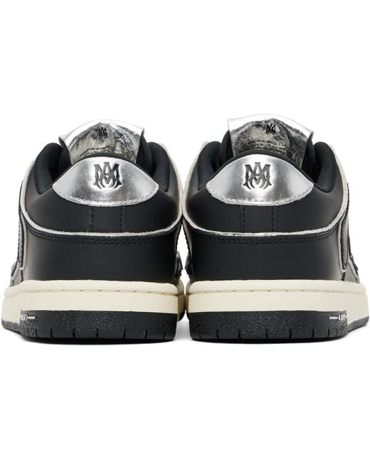 Amiri Black Skel Top Low Sneakers for men