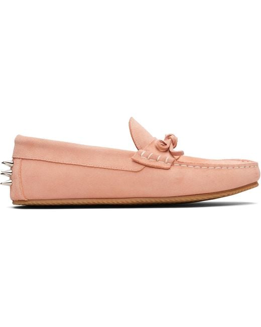 Abra Black Ssense Exclusive Spike Loafers for men