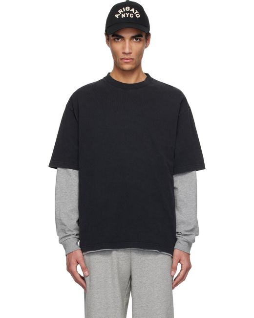 メンズ Axel Arigato ブラック Patch Tシャツ Black