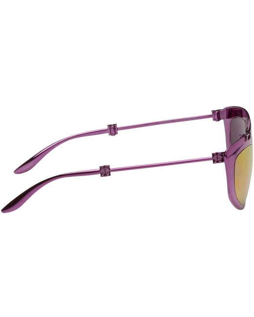 Givenchy Purple G Tri-Fold Sunglasses for men