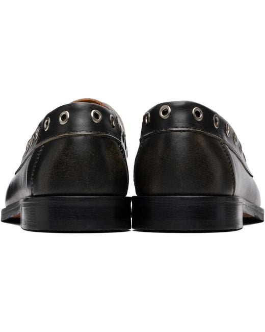 mfpen Black Scout Derbys for men