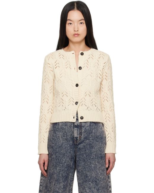 Cardigan Panaria Blanc Cassé Weekend by Maxmara en coloris Multicolor