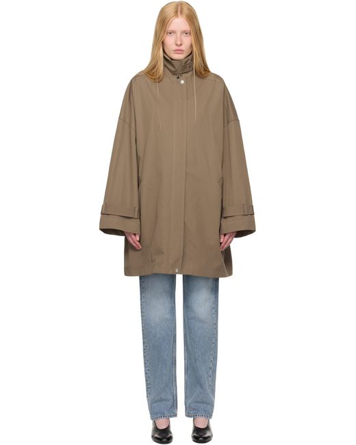 Trench Surdimensionné Taupe Totême  en coloris Blue