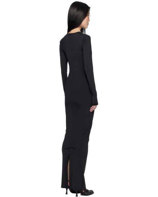 Entire studios ブラック Ls マキシワンピース Black