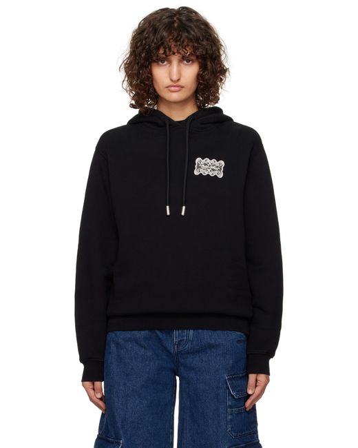 Off White c o Virgil Abloh Off Lace Label Reg Hoodie in Black Lyst UK