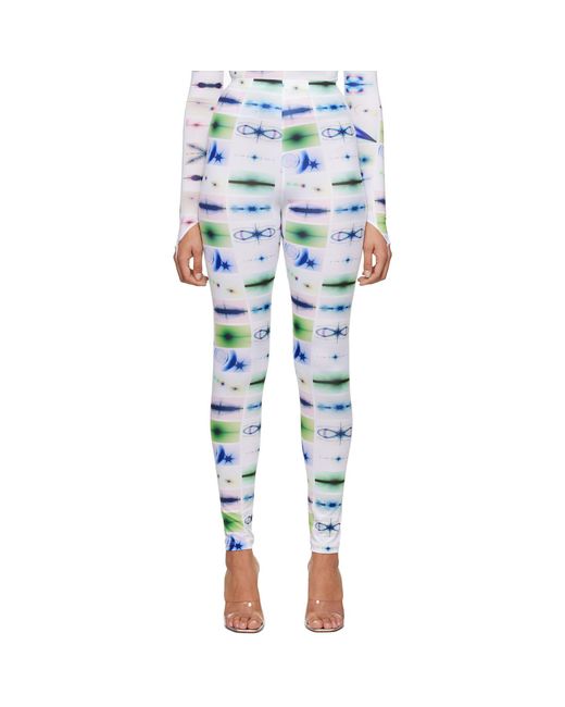 Maisie Wilen Blue Body Shop leggings