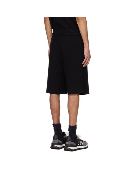 Mackage Black Beecher Shorts for men