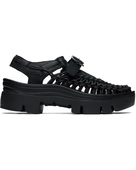 Noir Kei Ninomiya Black Keen Edition Uneek Mary-jane Loafers