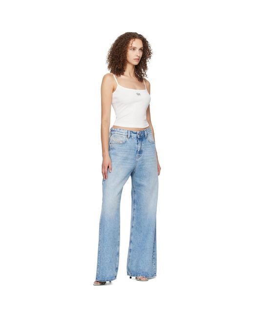 DIESEL Blue T-Hupy-Od Camisole