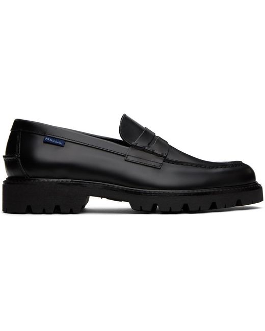 PS by Paul Smith Black Bolzano Loafers for men