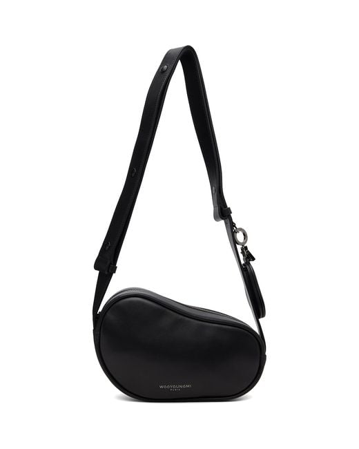 Wooyoungmi Black Ear Mini Bag for men