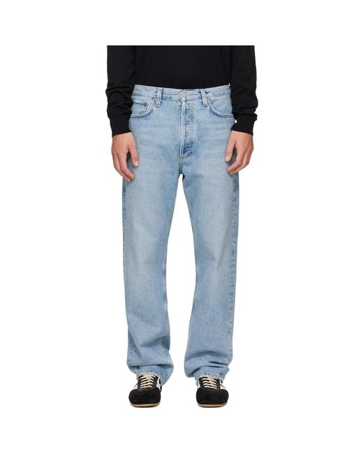 Agolde Blue 90's Jeans for men