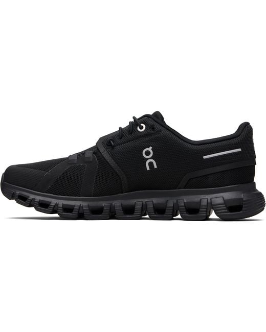 On Shoes Black Cloud 6 Sneakers for men
