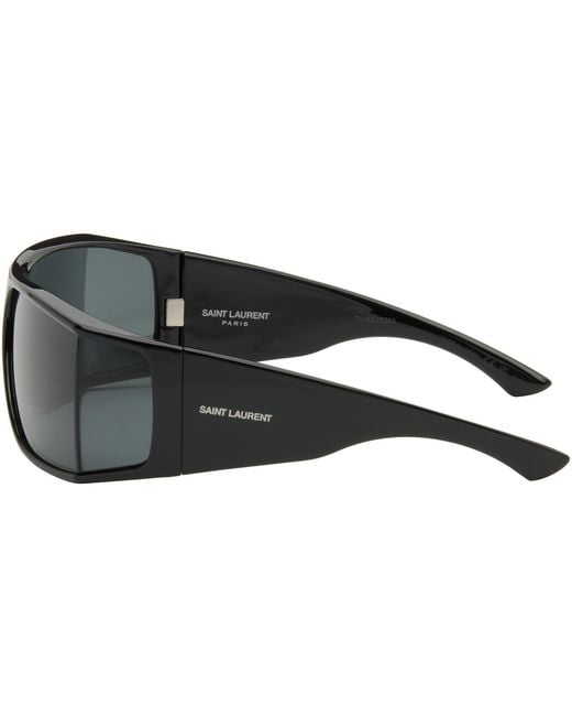 Saint Laurent Black Sl 806 Sunglasses for men