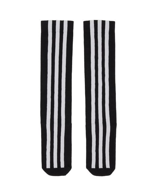 Y-3 Black Stripes Socks