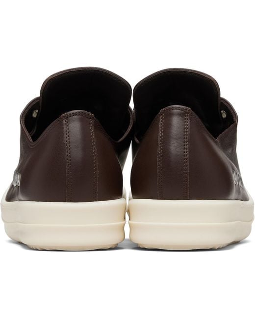 Rick Owens Black Temple Extreme Low Sneakers