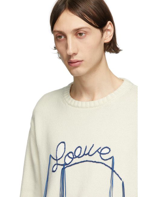 loewe logo sweater