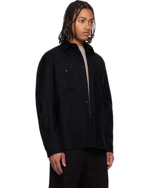 Givenchy Black Couture Seam Shirt for men