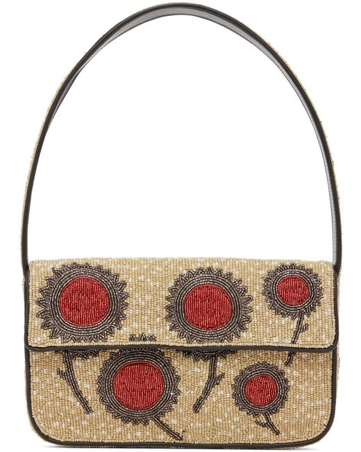 Staud Multicolor Tommy Beaded Bag
