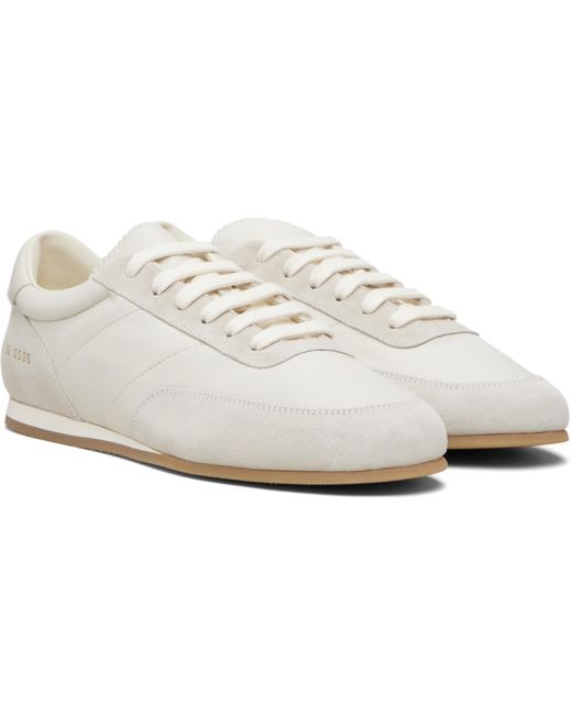 Common Projects Black Off- Minimal Runner Sneakers for men