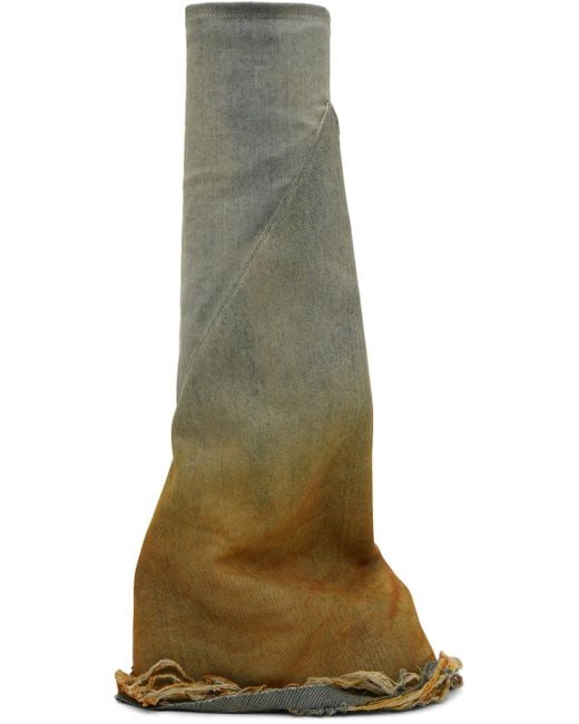 Rick Owens ブルー& Fetish スニーカー Green