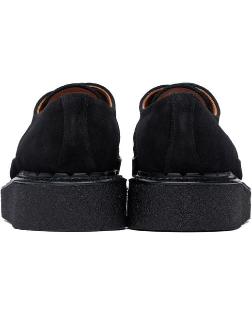 George Cox Black Diano Derbys for men