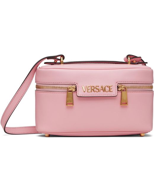 Versace Black Tag Vanity Bag