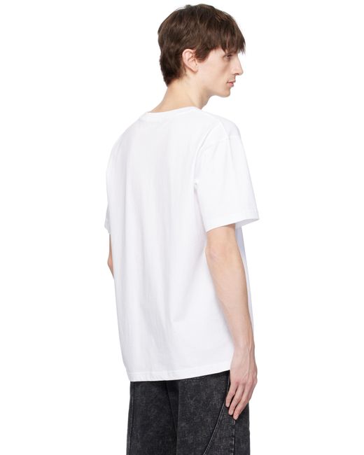 メンズ Dime ホワイト Cosmic Tシャツ White