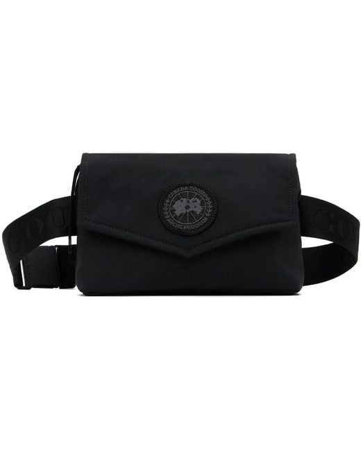 Canada Goose Black Mini Waist Pack Belt Bag