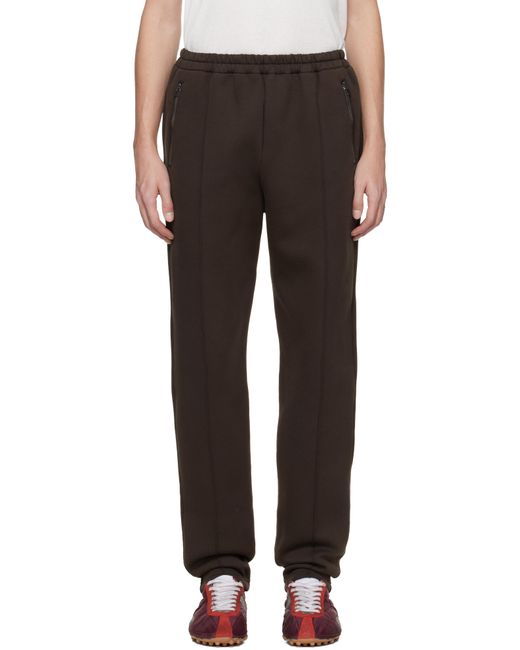 Maison Margiela Black Pinched Seam Sweatpants for men