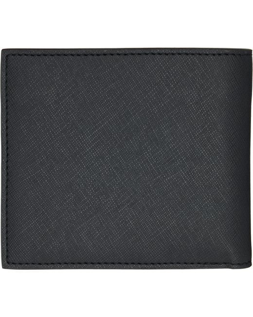 Boss Black Foil Logo Wallet for men