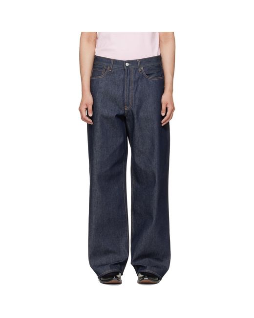 Acne Blue 1981 Loose Fit Jeans for men
