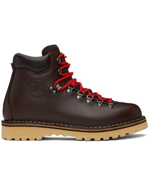 Diemme Black Roccia Vet Mogano Full Grain Boots for men