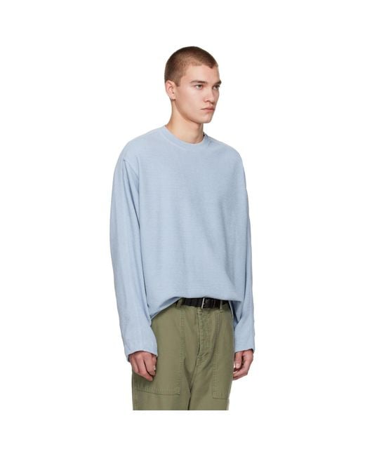 Pull Molletonné De Travail Bleu Casey Casey pour homme en coloris Blue