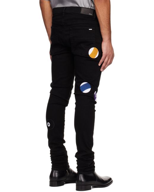 メンズ Amiri ブラック Pool Ball スキニージーンズ Black
